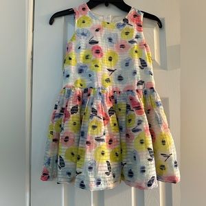 Cherokee Girls Multicolored Floral Dress Size 6/6x